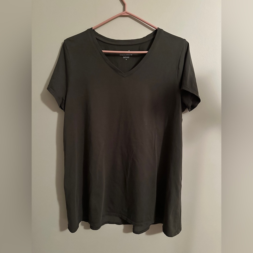 Pure Jill Pima Elliptical Pima Cotton Tee
